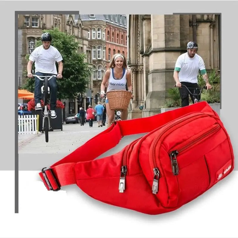Adjustable Fanny Pack Large Bum Bag Waist Men Women Traveling Sport Bags