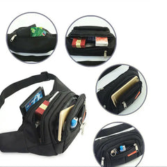 Nylon Waist Hip Belt Bag Pouch Street Sport Jogging Bum Pack