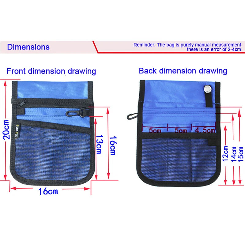 Nurse Fanny Pack Belt Shoulder Pouch Organizer