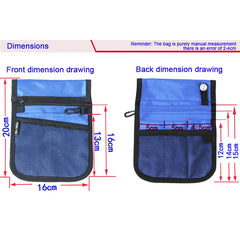 Nurse Fanny Pack Belt Shoulder Pouch Organizer