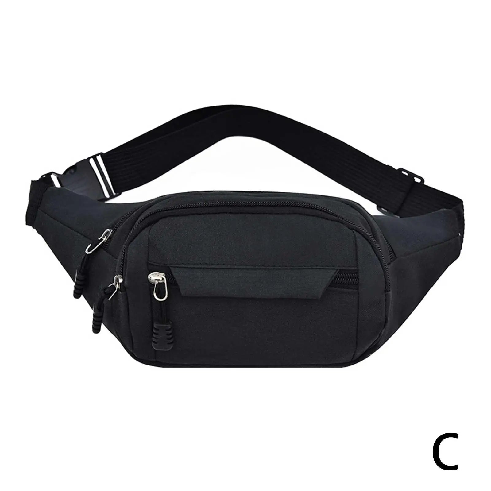 Oxford Waist Bag Female Hip Bum Bag Men Women Belt Pocket