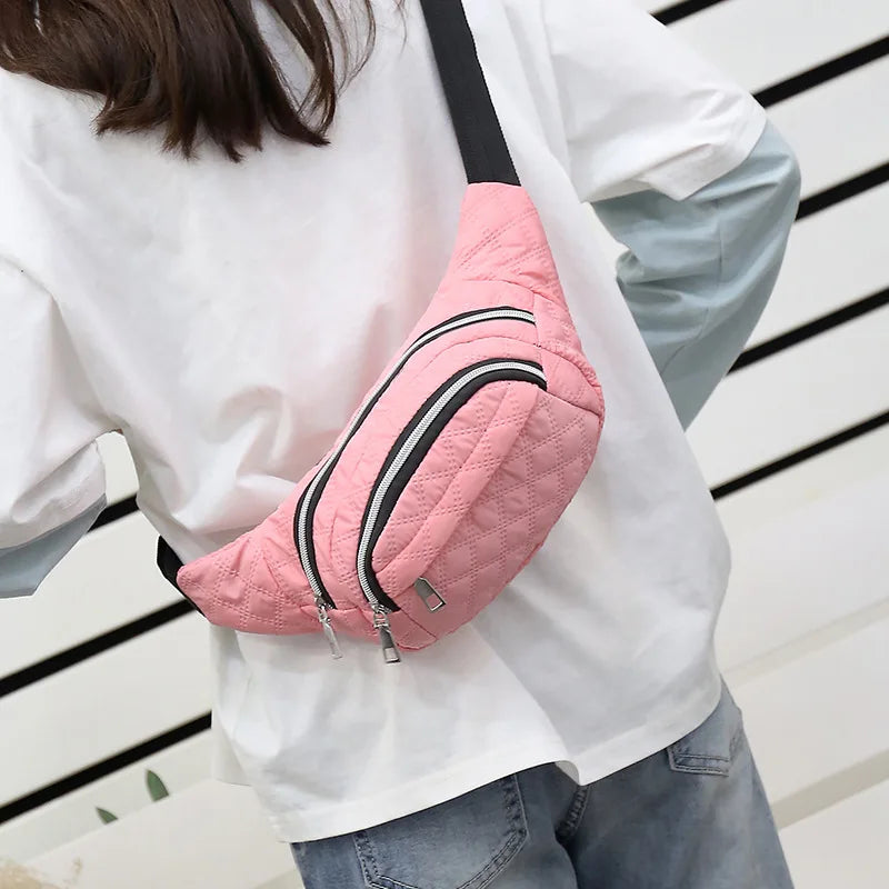 Women Waist Pack Crossbody Chest Bags Hip Bum Bag