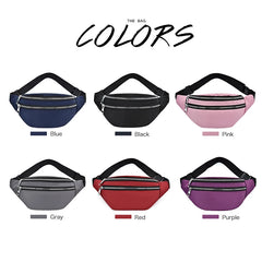 Waist Pack Crossbody Chest Bag Unisex Travel Belt Sport Purse
