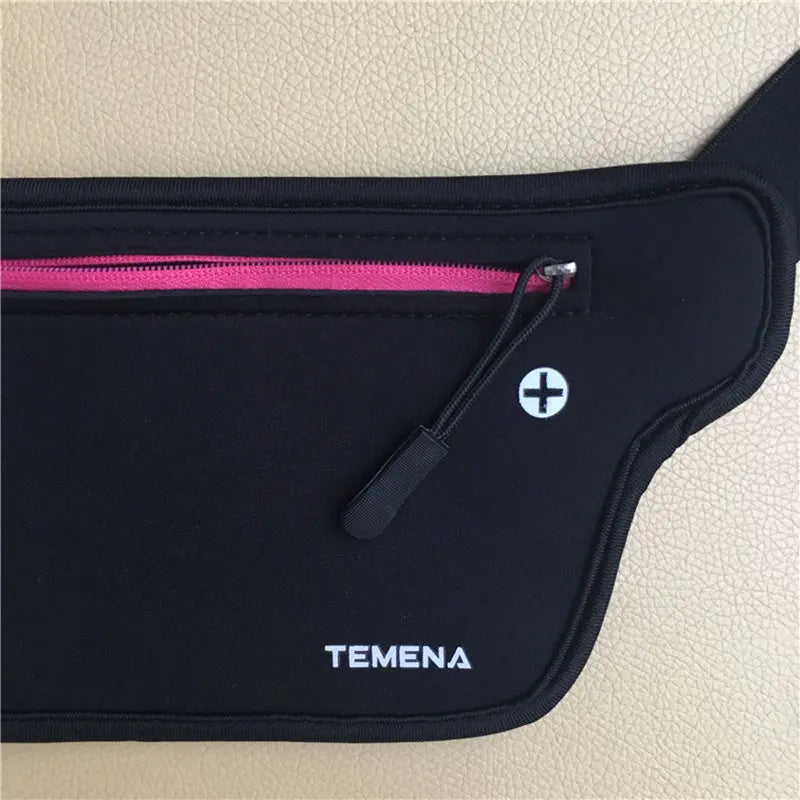 Colorful Unisex Waist Bag Zipper Pouch Waterproof Waist Pack