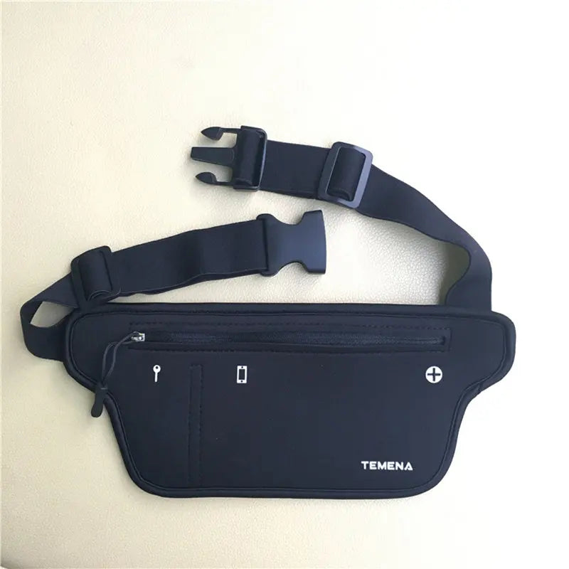 Colorful Unisex Waist Bag Zipper Pouch Waterproof Waist Pack