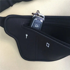 Colorful Unisex Waist Bag Zipper Pouch Waterproof Waist Pack