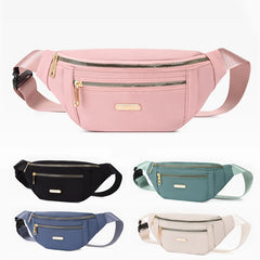 Waist Bag Women Men Belt Pouch Female Banana Bag Travel Shoulder Purse