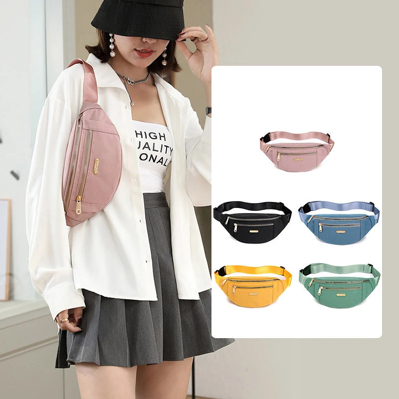 Fashion Waist Bag for Women Men - Travel Shoulder Purse Belt Bag
