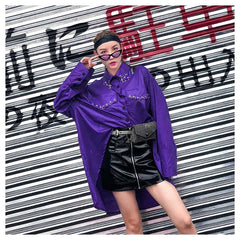 Rivet Punk Waist Bag Women Belt Pack Mini Bag Vintage Pu Leather Hip Pocket