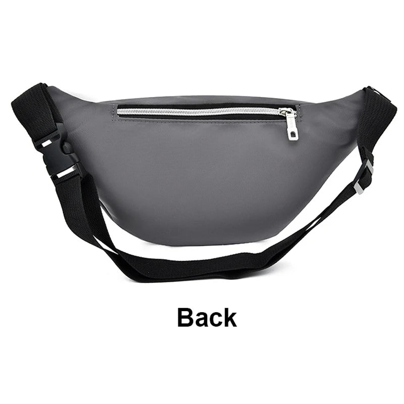 Women`s Waist Bag Men Hip Bum Pocket for Travel, Party, Running