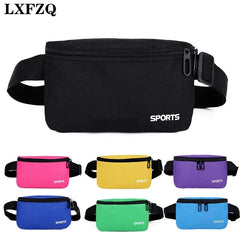Fanny Pack 11 Colors Unisex Waist Bag Pink Hip Pouch Zipper Bum Bag