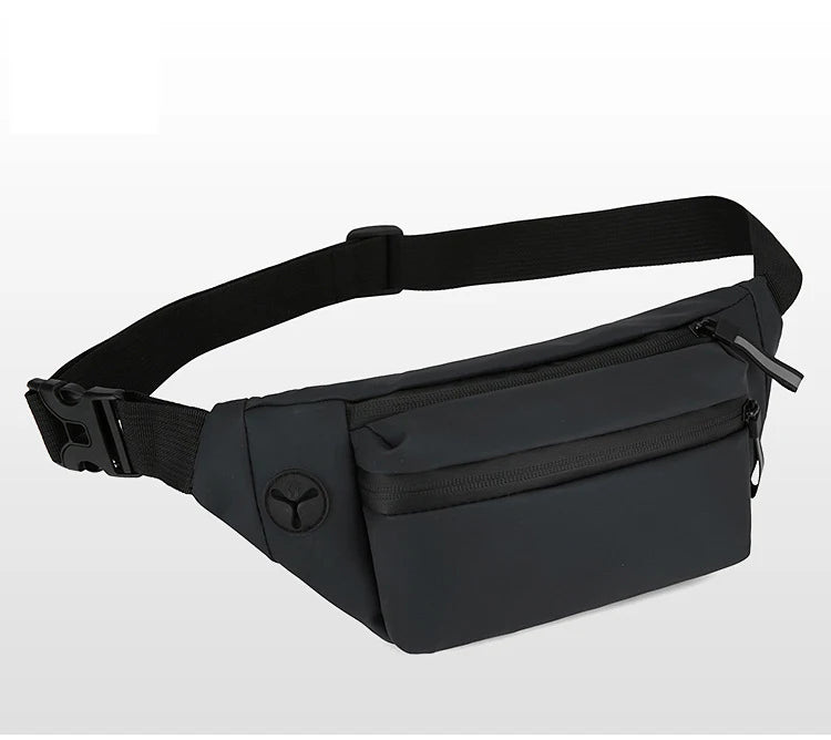 Nylon Waist Bag Casual Crossbody Chest Unisex Hip Bum Bag
