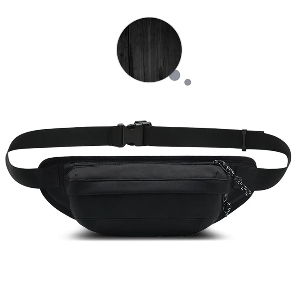 Women's Zipper Waist Belt Bag Sport Travel Girl Chest Bag Phone Waist Pack