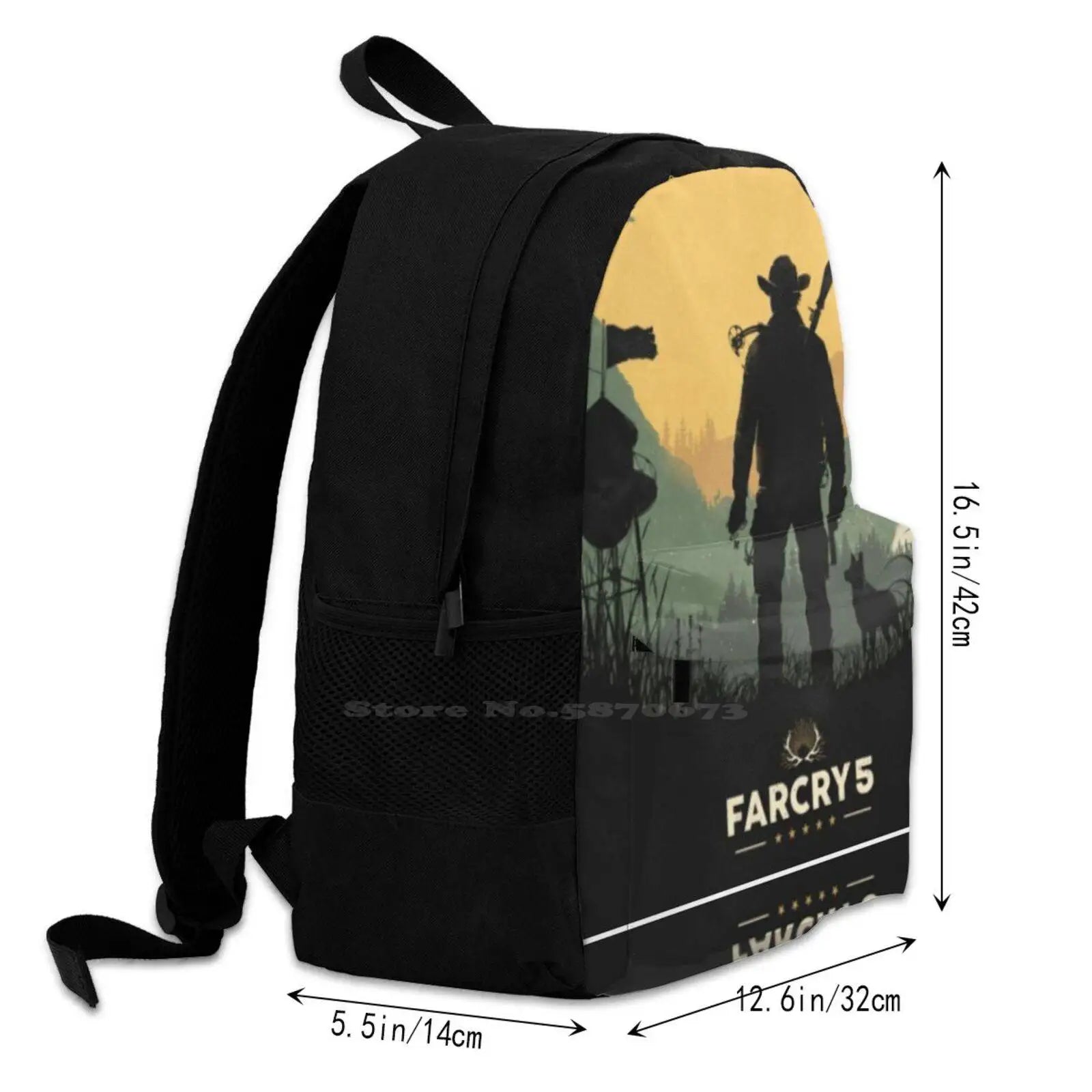 Far Cry 5 Bag Backpack for Men Women Girls Teenage