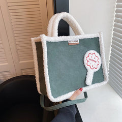 Suede Handbag Women Shoulder Crossbody Bags Fringe Tote Messenger Bags