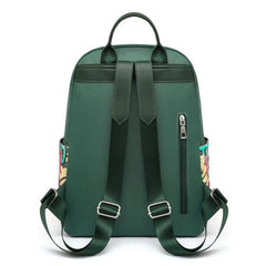 Printed Backpack Waterproof Oxford Travel Large Capacity Bag