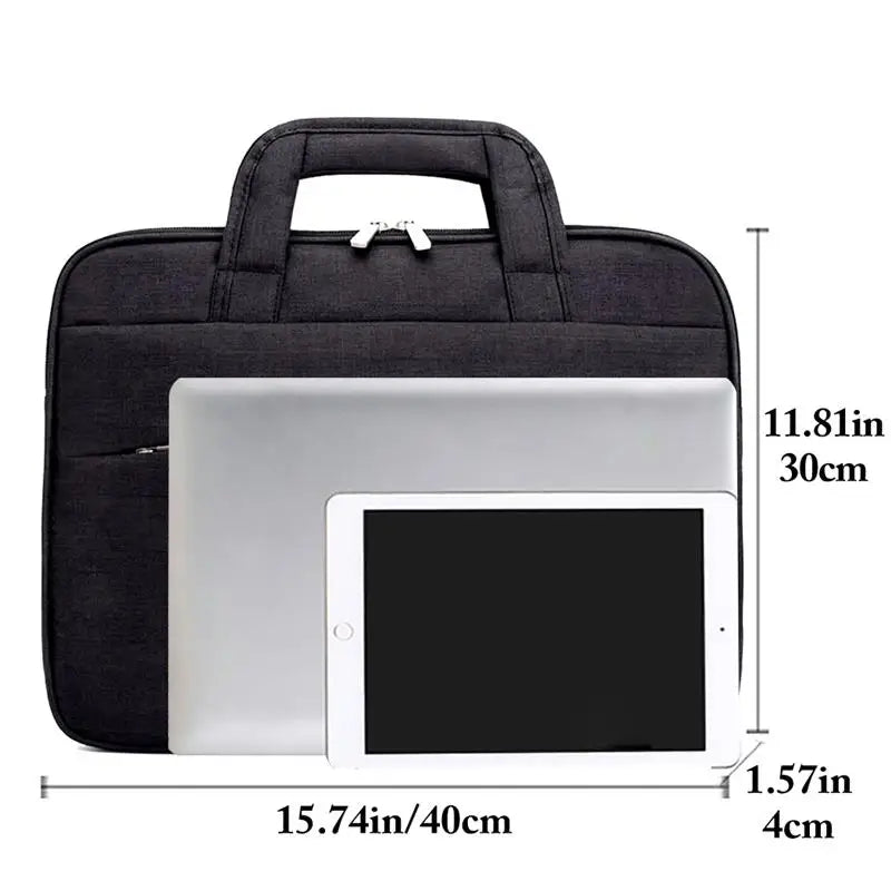 15.6 inch Laptop Business Briefcase Office Messenger Bag for Men