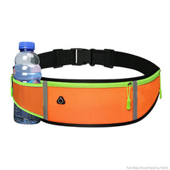 Running Waist Bag Waterproof Gym Bag Safty Reflective Tape Cycling Phone Case