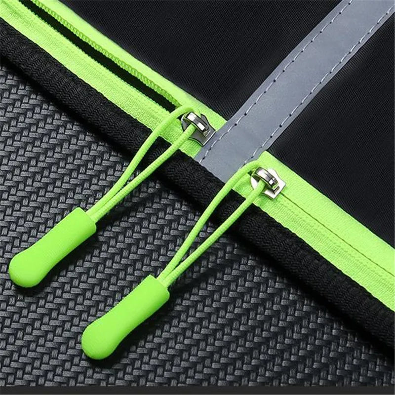 Running Waist Bag Waterproof Gym Bag Safty Reflective Tape Cycling Phone Case