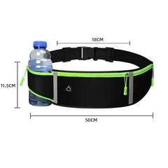 Running Waist Bag Waterproof Gym Bag Safty Reflective Tape Cycling Phone Case