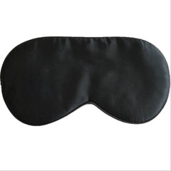 1PC Pure Silk Sleep Eye Mask Padded Shade Cover Travel Relax Aid Blindfold