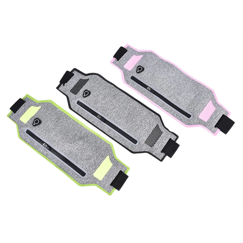 Ultra-thin Waist Pouch Running Sport Bum Bag Pack Travel Belly Waist Money Belt