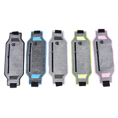 Ultra-thin Waist Pouch Running Sport Bum Bag Pack Travel Belly Waist Money Belt