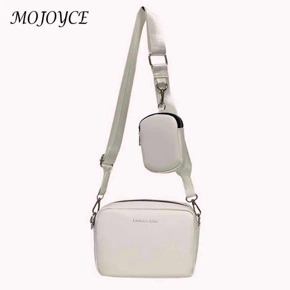 2 in 1 Crossbody Handbags Camera Headphone Pouch Messenger Handbags