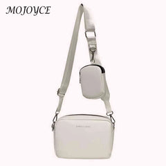 2 in 1 Crossbody Handbags Camera Headphone Pouch Messenger Handbags