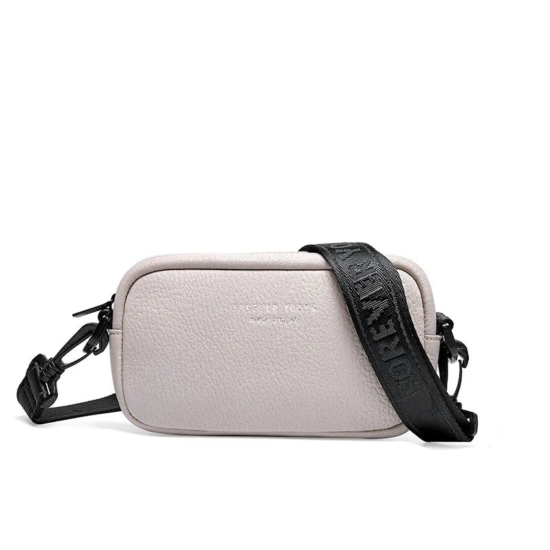 Top Leather Messenger Bag Shoulder Purse Women Crossbody Bag