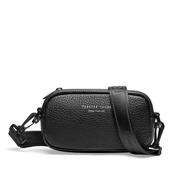 Top Leather Messenger Bag Shoulder Purse Women Crossbody Bag