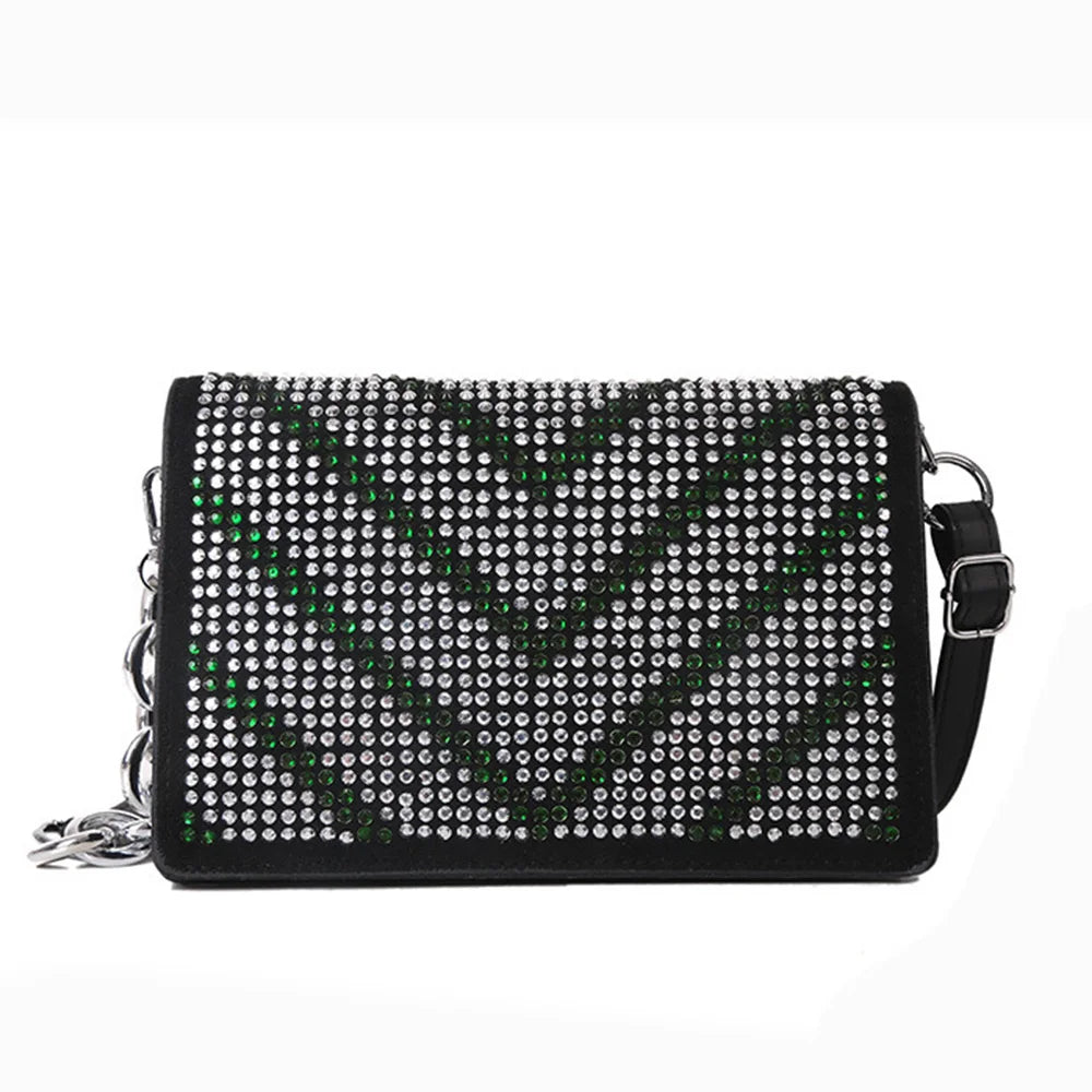 Striped Shoulder Handbags Female Cross Body Bag Small PU Leather Crossbody Bags