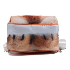 3D Animal Print Backpack Mini Rucksack Shoulder Bag Girl Daypack Schoolbag