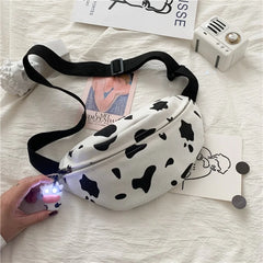 Colorful Print Waist Bag Fanny Pack Hip Belt Money Traveling Mountaineering