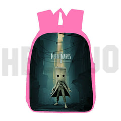3D Print Little Nightmares 2 Backpacks Canvas Bookbag