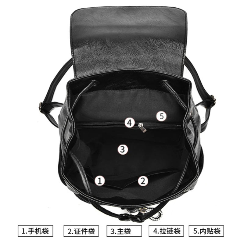 Large-capacity Waterproof Women's Backpack