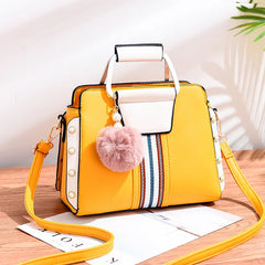 Summer Contrast Shoulder Handbag Women's Messenger Bag