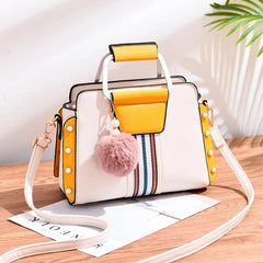 Summer Contrast Shoulder Handbag Women's Messenger Bag