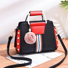 Summer Contrast Shoulder Handbag Women's Messenger Bag