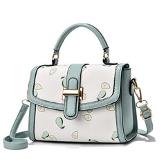 Texture Small Square Bag Women's One-shoulder Handbag