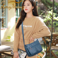 High Capacity Womens Shoulder Bags High Pu Leather Women Handbag