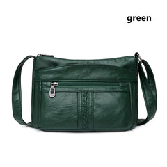 Solid Messenger Bag High Capacity Shoulder Bags Women Handbag