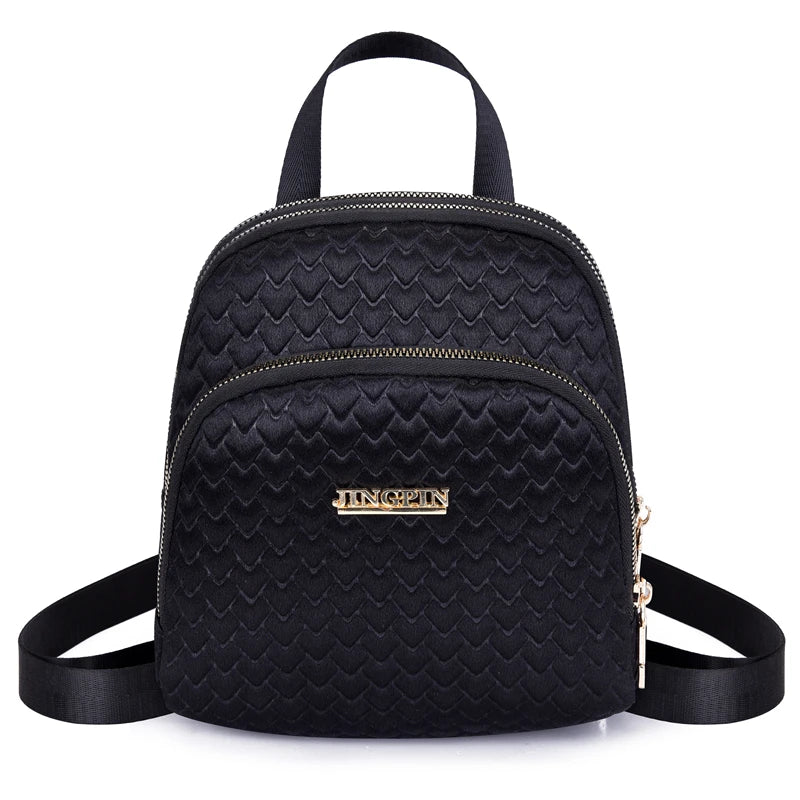 Anti Theft Women Travel Backpack Shoulder Bags Durable Fabric Oxford Women Backp