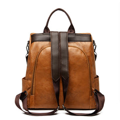 Anti-theft Women Backpacks PU Leather Travel Backpack Ladies