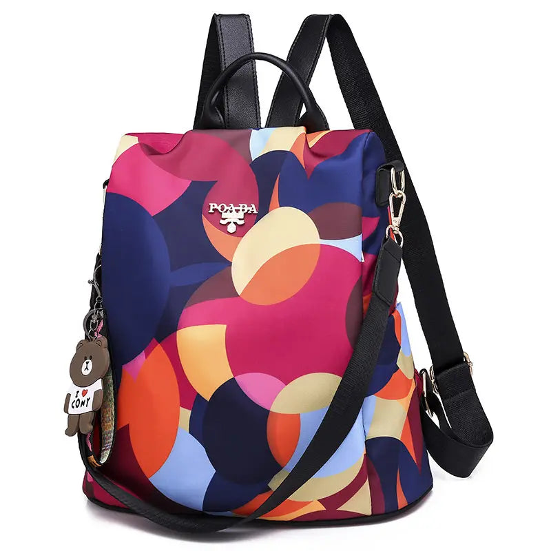 Anti-theft Women Backpacks Waterproof Oxford Large Capacity Backpack