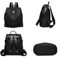 Anti-Theft Women Backpack Oxford Cloth Shoulder Bag for Teenagers Large Capacity