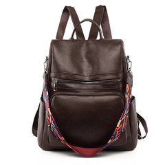 Anti-theft Women Backpacks Purses High Leather Female Rucksack Ladies Large Capa