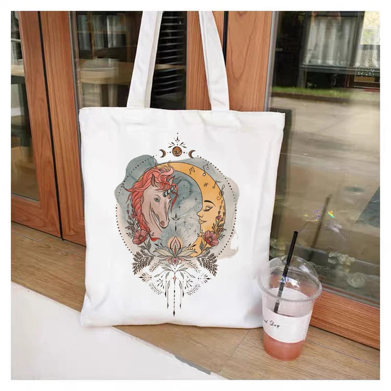 Jute Shopper Handbag Reciclaje - Reusable Grab Bag