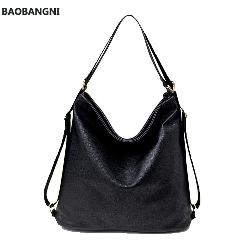Autumn PU Leather Crossbody Bag Large Capacity Casual Handbag for Women
