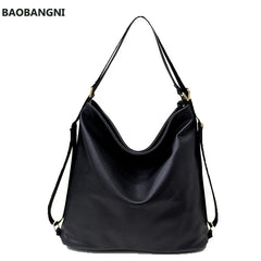 Autumn PU Leather Crossbody Bag Large Capacity Casual Handbag for Women